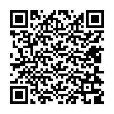 Código QR para número de teléfono +12404309116