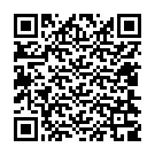 QR-код для номера телефона +12404309118