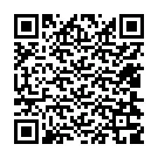 QR-code voor telefoonnummer +12404309119