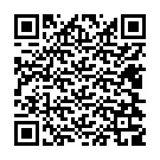 QR-code voor telefoonnummer +12404309122