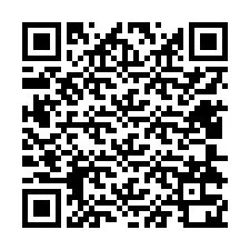 QR kód a telefonszámhoz +12404320906