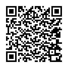 Código QR para número de telefone +12404320908