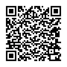 QR код за телефонен номер +12404320914