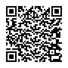 QR Code pour le numéro de téléphone +12404333300