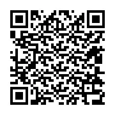 QR-код для номера телефона +12404336911