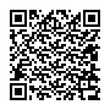 QR Code pour le numéro de téléphone +12404336914