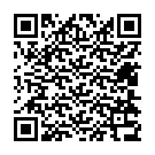 Código QR para número de telefone +12404336917