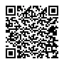 Código QR para número de teléfono +12404374473