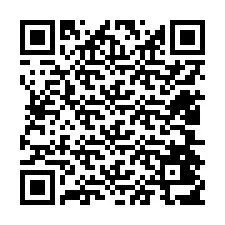 QR код за телефонен номер +12404417729