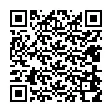 QR Code สำหรับหมายเลขโทรศัพท์ +12404418102