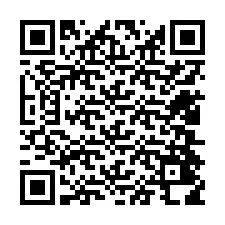 QR-code voor telefoonnummer +12404418679