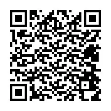 QR код за телефонен номер +12404418737