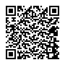 Kode QR untuk nomor Telepon +12404442053