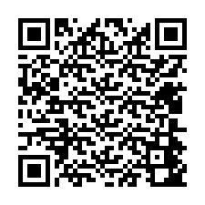 QR-kood telefoninumbri jaoks +12404442056