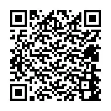 Kode QR untuk nomor Telepon +12404442057