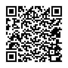 QR-koodi puhelinnumerolle +12404500817