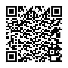 QR-code voor telefoonnummer +12404500821