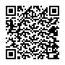 QR-Code für Telefonnummer +12404500823