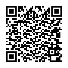 QR-code voor telefoonnummer +12404500824