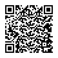 Código QR para número de telefone +12404501862