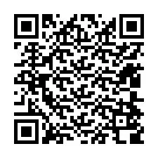 QR-код для номера телефона +12404508205