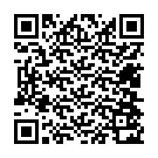 QR kód a telefonszámhoz +12404522377