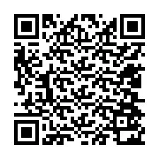QR Code pour le numéro de téléphone +12404522378