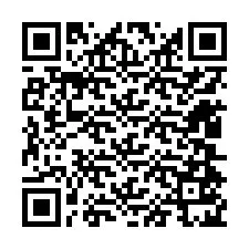 QR-Code für Telefonnummer +12404525175