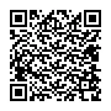 QR kód a telefonszámhoz +12404528186