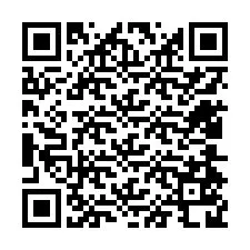 QR-Code für Telefonnummer +12404528189