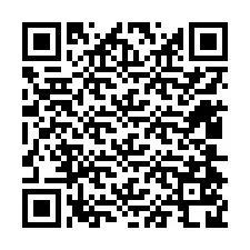 QR-koodi puhelinnumerolle +12404528191