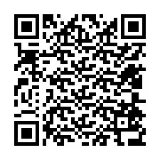 电话号码二维码 +12404536909