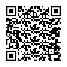电话号码二维码 +12404536913