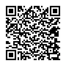 Kode QR untuk nomor Telepon +12404537113