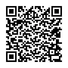 QR Code สำหรับหมายเลขโทรศัพท์ +12404537119