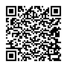 Código QR para número de telefone +12404537125