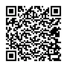 Código QR para número de telefone +12404537127