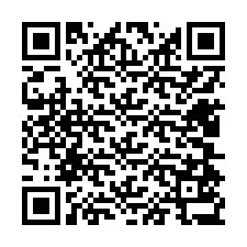 QR код за телефонен номер +12404537136