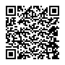 Código QR para número de telefone +12404546759