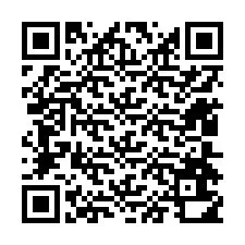 Código QR para número de teléfono +12404610745