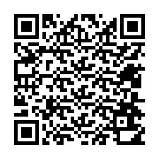 QR-код для номера телефона +12404610753