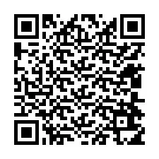 Kode QR untuk nomor Telepon +12404615614