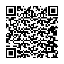 QR-код для номера телефона +12404624372