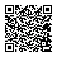 QR-код для номера телефона +12404633557