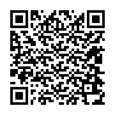 Kode QR untuk nomor Telepon +12404634171