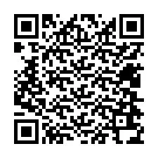 电话号码二维码 +12404634173