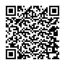 QR kód a telefonszámhoz +12404634174