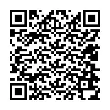 QR Code สำหรับหมายเลขโทรศัพท์ +12404634178