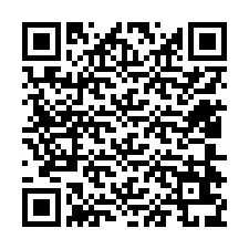 QR-koodi puhelinnumerolle +12404639409