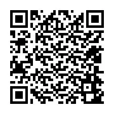 QR-код для номера телефона +12404642559